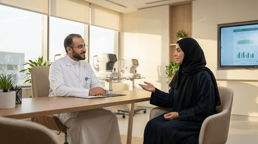 Doctor and patient conversation supported by ambient AI